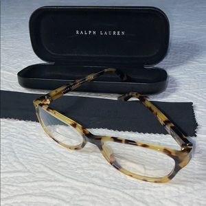 🌸Ralph Lauren🌸Tortoise Shell Eyeglasses w/Case
